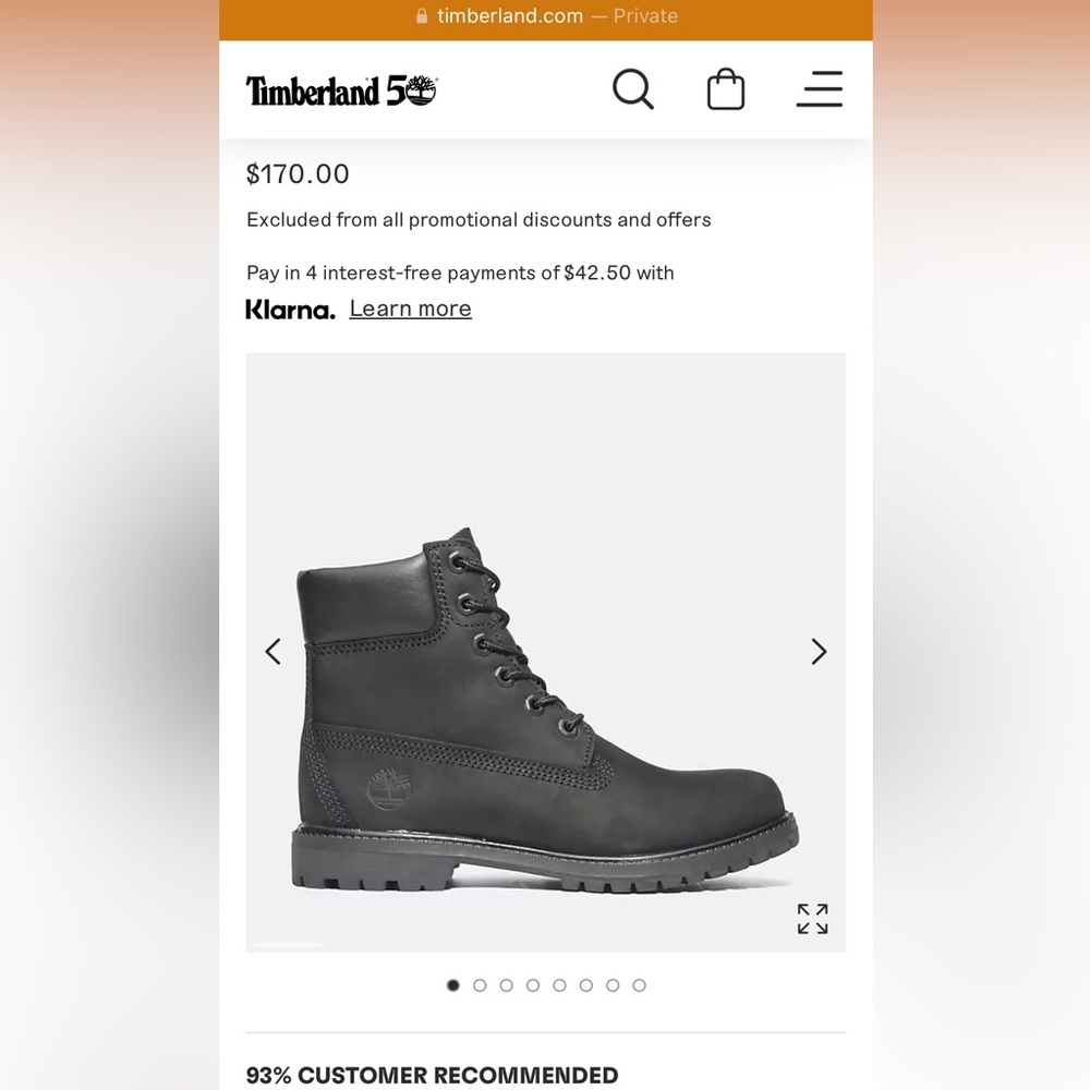 Timberland® Premium 6-Inch Waterproof Boot